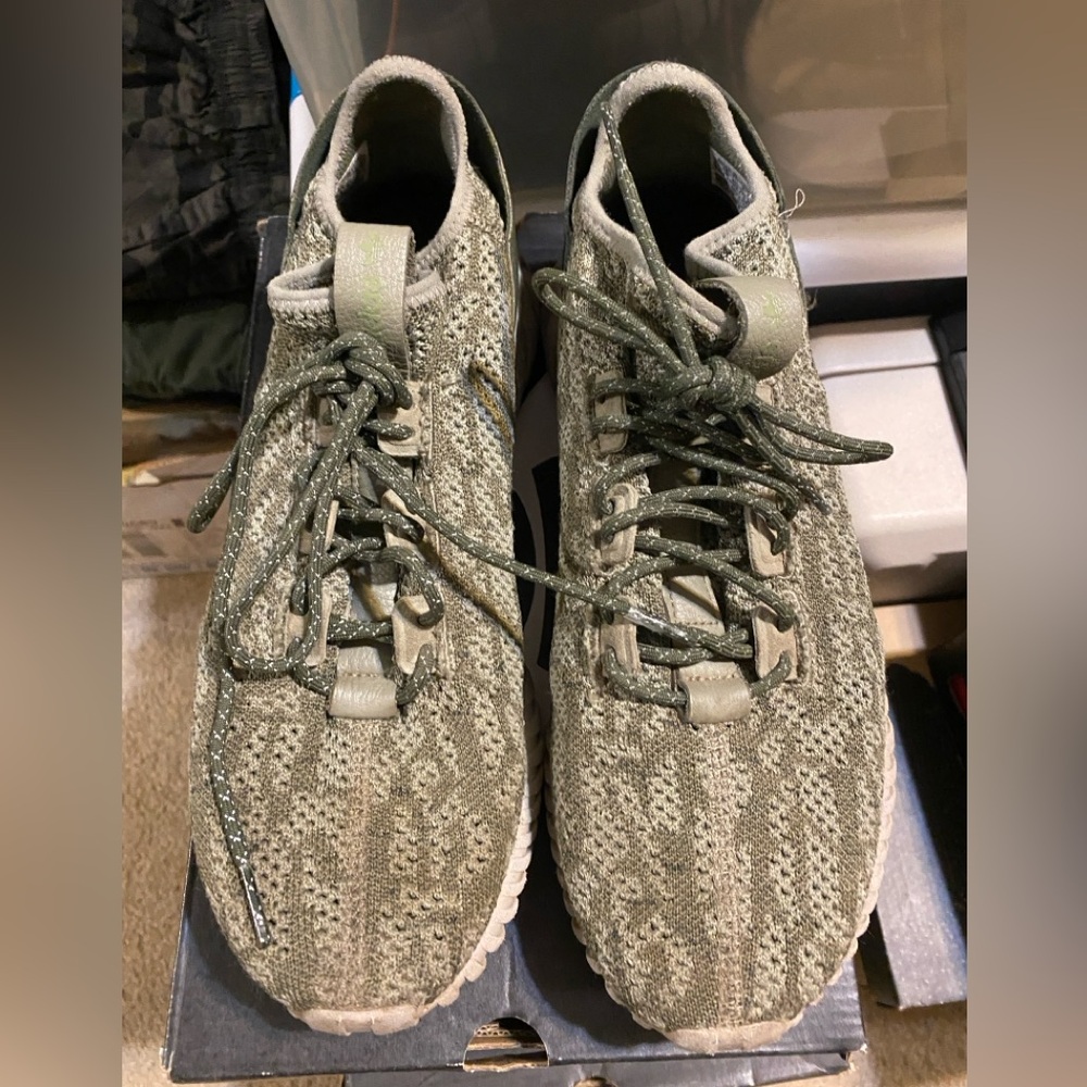 adidas Men's Sneakers in Olive and Gray
